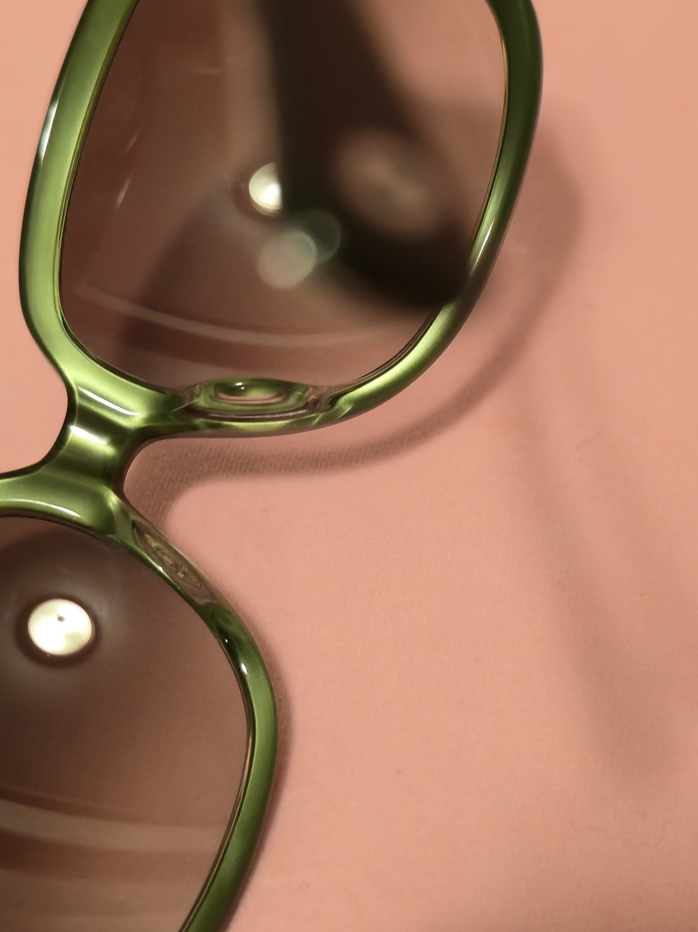 Coach Green Sunglasses with Logo - Picture 2 of 9